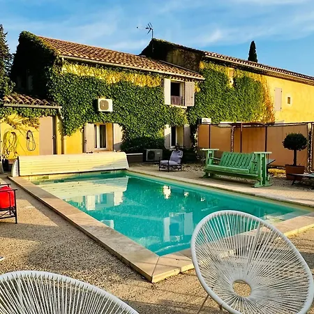 Villa Provencale Avec Jardin Et Piscine Privee A Beaumes-de-Venise